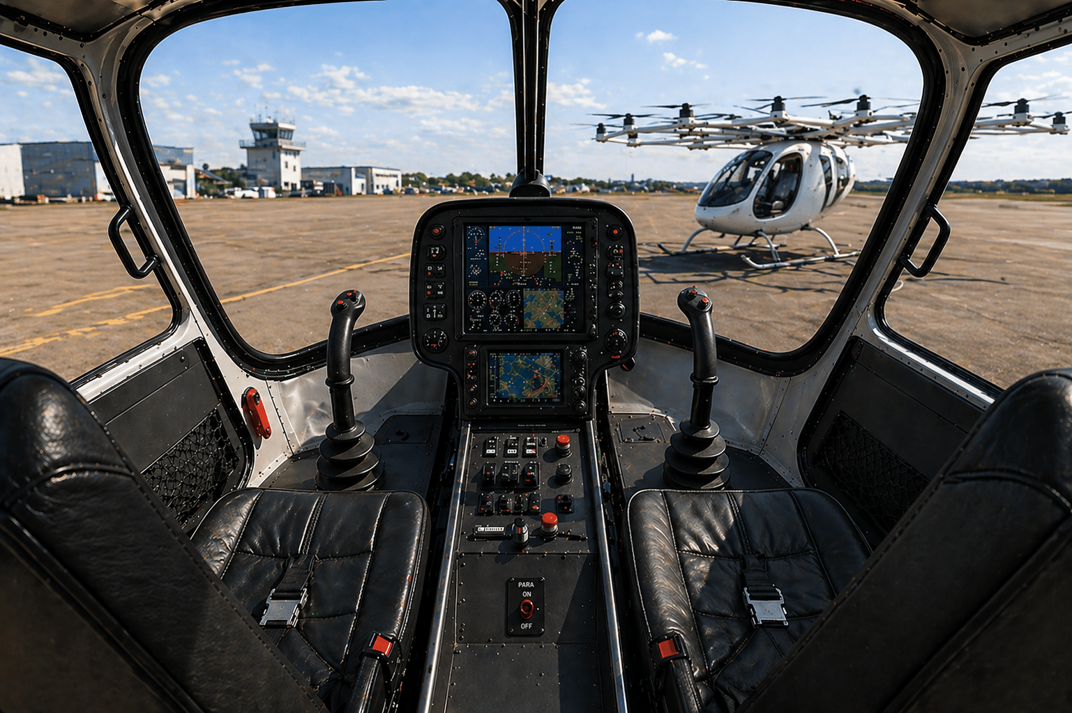 Mini-Bee cockpit
