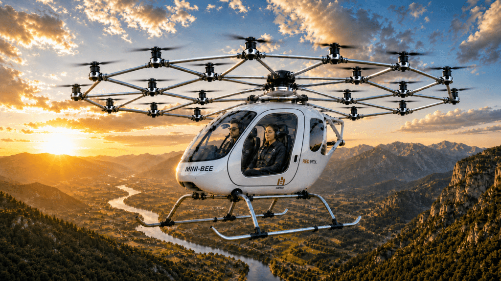 Mini-Bee hybrid VTOL aircraft